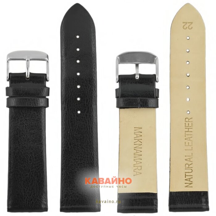 MAKNAMARA 22 мм чер МР-22021 купить в часовом интернет-магазине