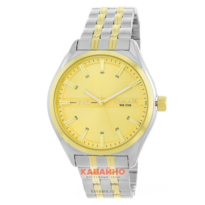 OMAX JSB007N001 (STEEL COLOR/GOLD(2N18)) купить в часовом интернет-магазине