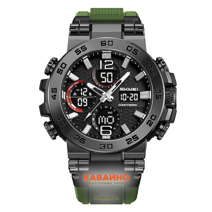 Skmei 2499AG army green купить в часовом интернет-магазине