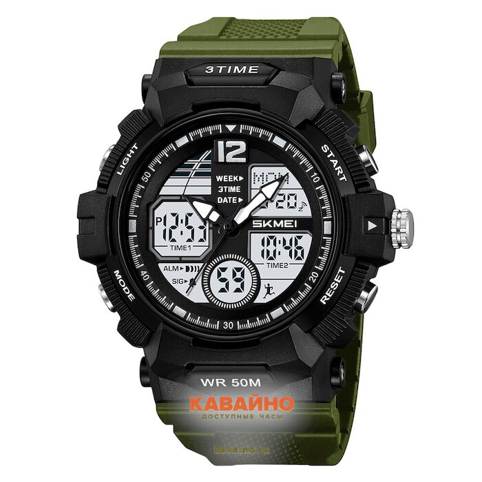 Skmei 2354AG army green (фото 2)