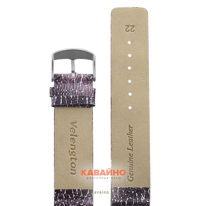 Velengton 22 мм кор-сирен змея сер заст V-22139 (фото 2)