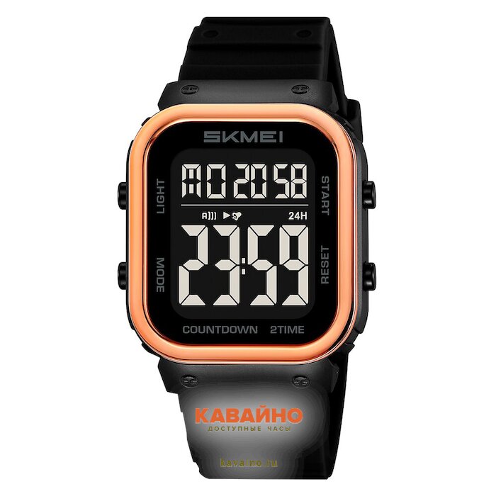 Skmei 2437BKRG black/rose gold купить в часовом интернет-магазине