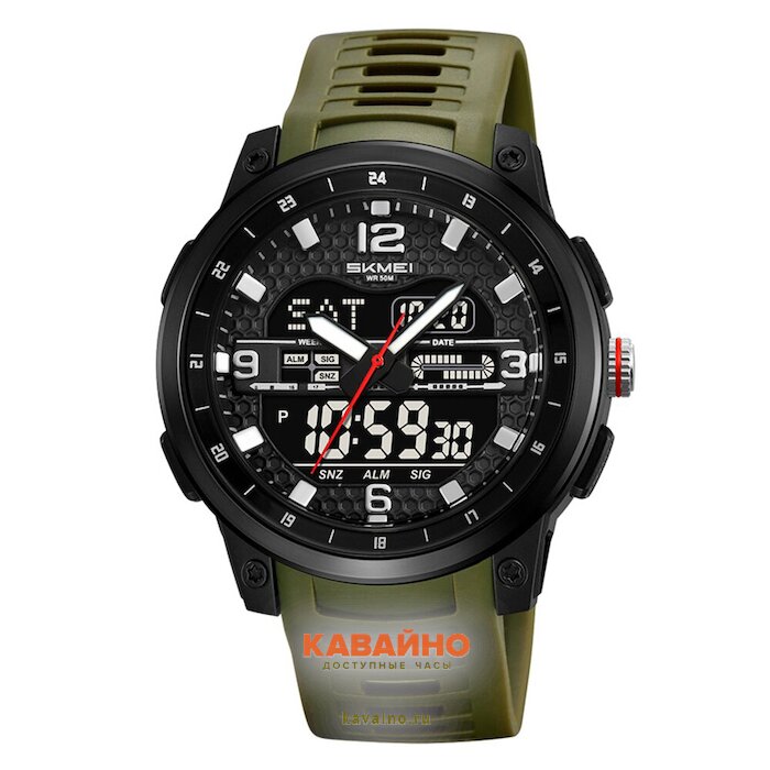 Skmei 2401AG army green купить в часовом интернет-магазине
