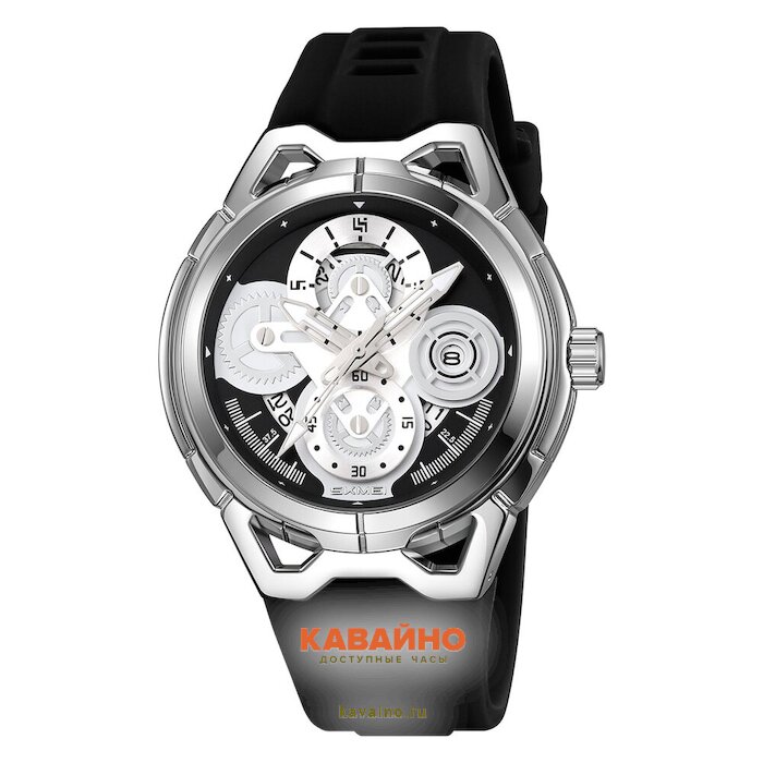 Skmei 9349SIBK silver/black (фото 2)