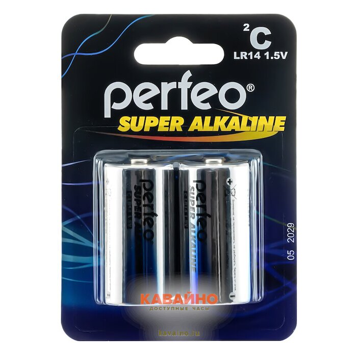 PERFEO LR14/2BL Super Alkaline купить в часовом интернет-магазине