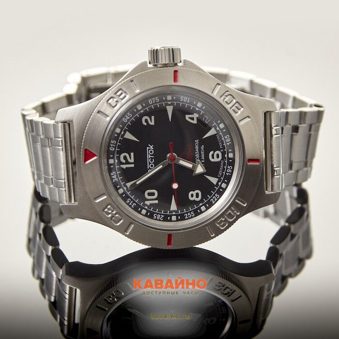 ВОСТОК 2416 (74092Б) бел циф браслет (фото 2)