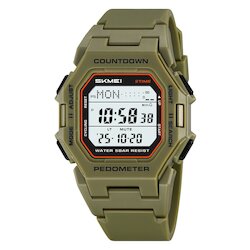 Skmei 2596AG army green