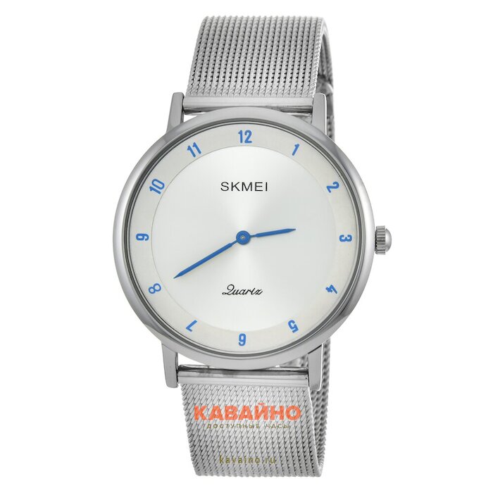 Skmei 1264SIBU silver (blue) купить в часовом интернет-магазине