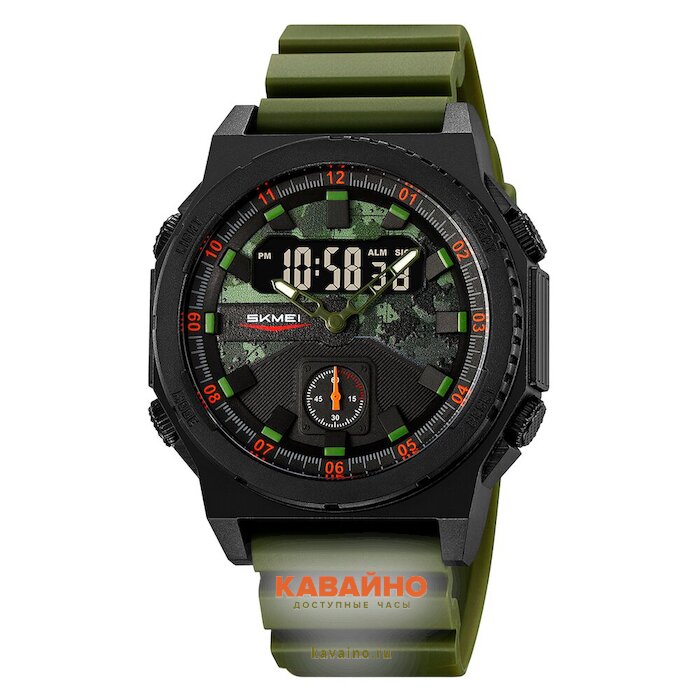 Skmei 2355AG army green (фото 2)