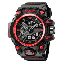 Skmei 2396BKRD black/red