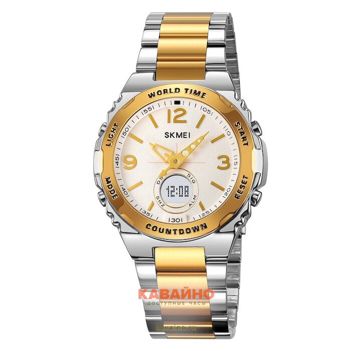 Skmei 2310TGD silver/gold (фото 2)