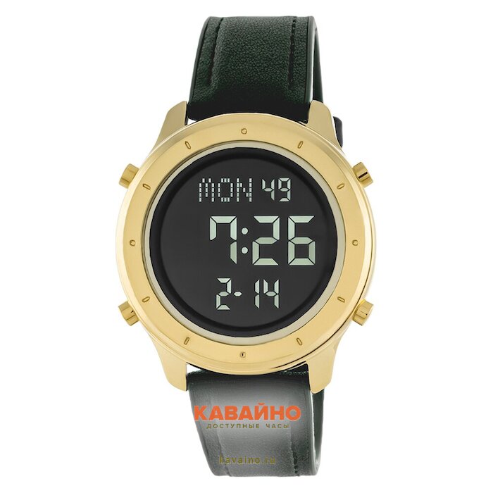 Skmei 1864LGDBK gold/black-leather (фото 2)
