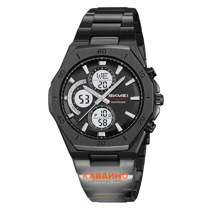Skmei 2561BKBKWT black/black-white купить в часовом интернет-магазине