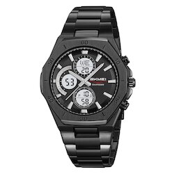 Skmei 2561BKBKWT black/black-white