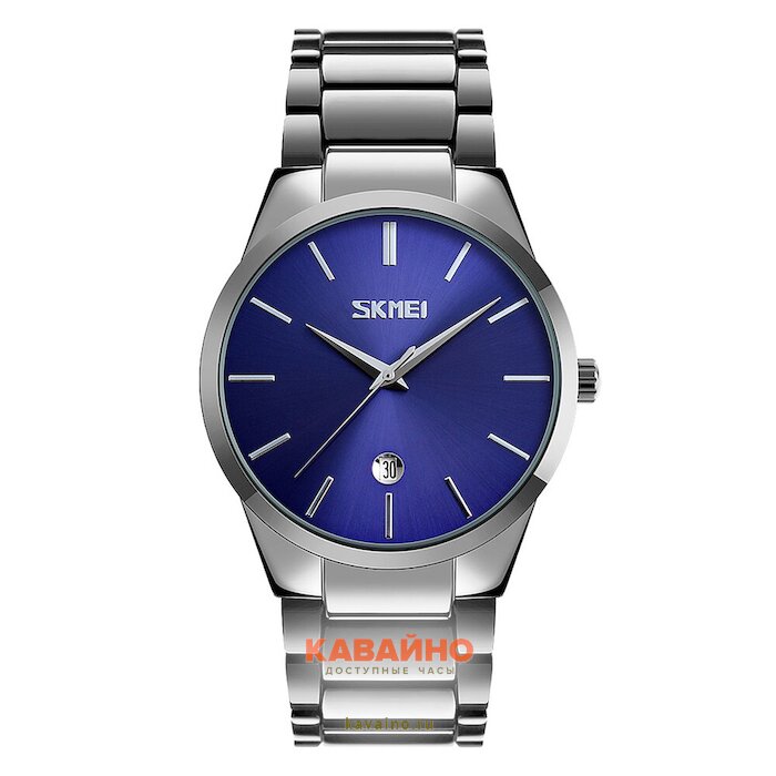 Skmei 9140SIBU silver/blue (фото 2)