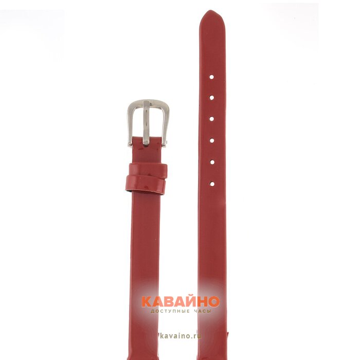 Nagata 08 мм красн лак с серебряной застежкой купить в часовом интернет-магазине