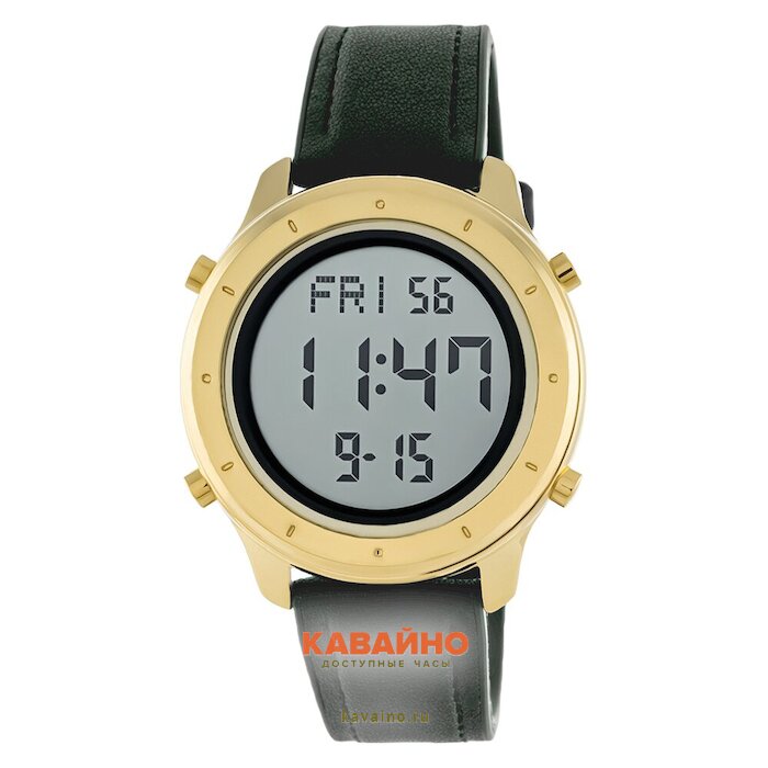 Skmei 1864LGDWT gold/white-leather (фото 2)