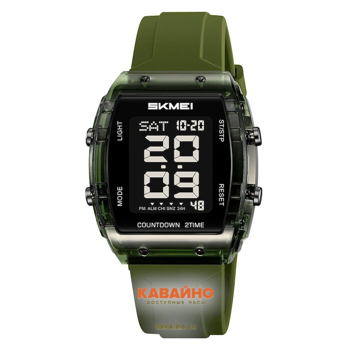 Skmei 2410AG army green купить в часовом интернет-магазине