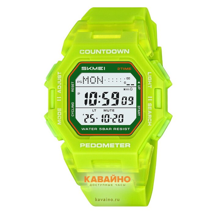 Skmei 2596LTGN fluorescent green (фото 2)
