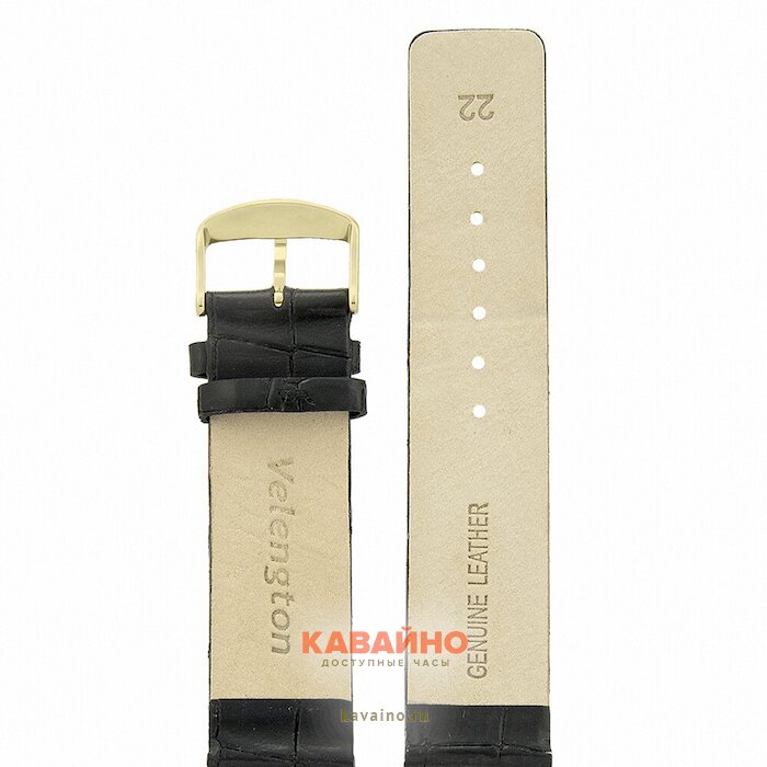 Velengton 22 черн croco V22032 (фото 2)