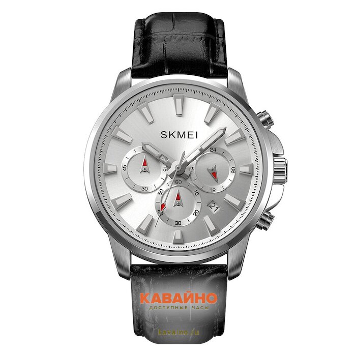 Skmei 2071LSISI silver/silver-leather (фото 2)