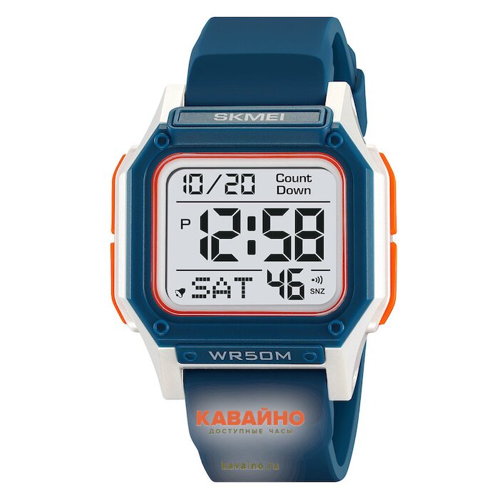 Skmei 2537WTBU white/blue (фото 2)