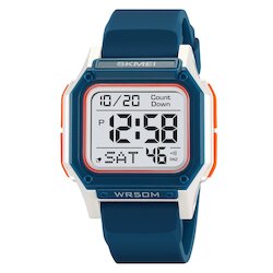 Skmei 2537WTBU white/blue