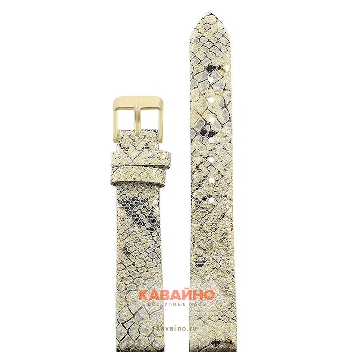 MAKNAMARA 16 мм жел-чер золото (зол.заст) 16125 купить в часовом интернет-магазине