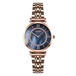 Skmei 9198RGBKH-S rose gold/black lady size