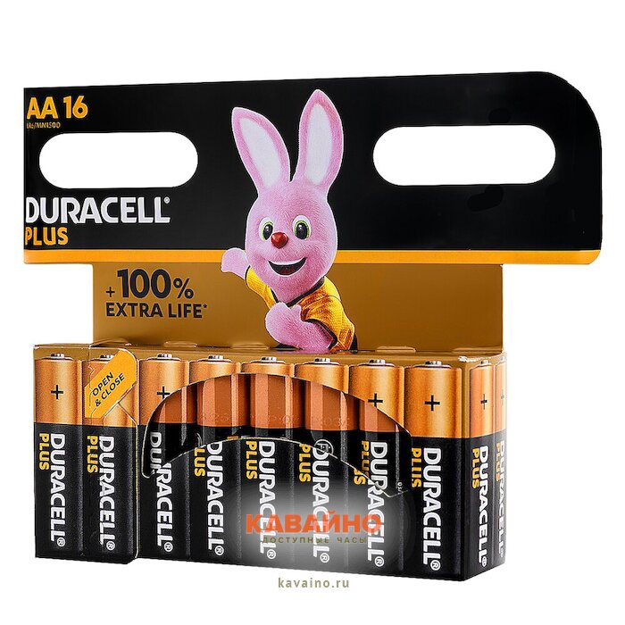 DURACELL LR6 Plus MN1500/16BL купить в часовом интернет-магазине