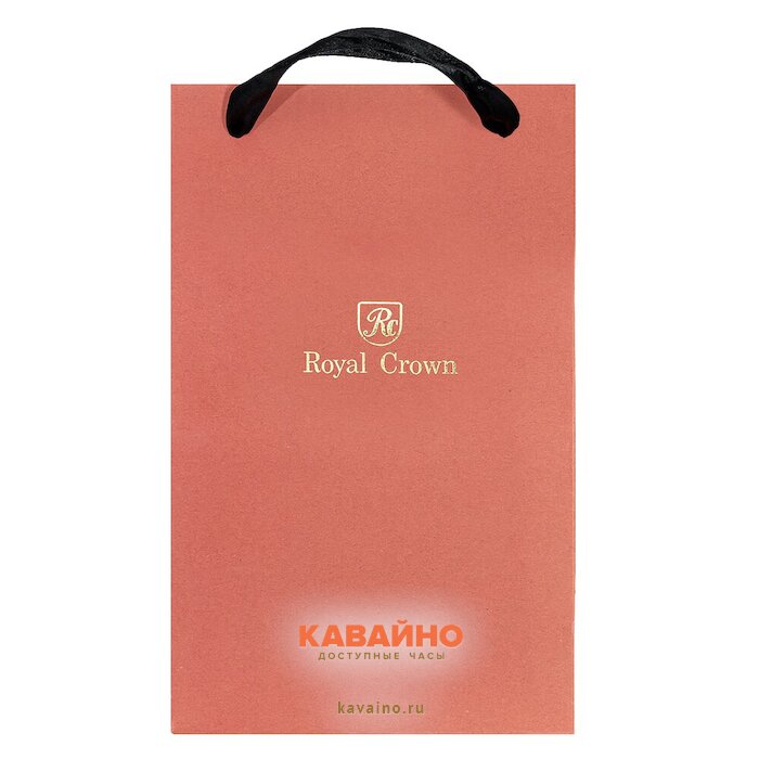 Пакет Royal Crown красный купить в часовом интернет-магазине
