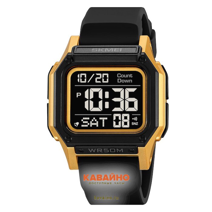 Skmei 2537BKGD  black/ gold (фото 2)
