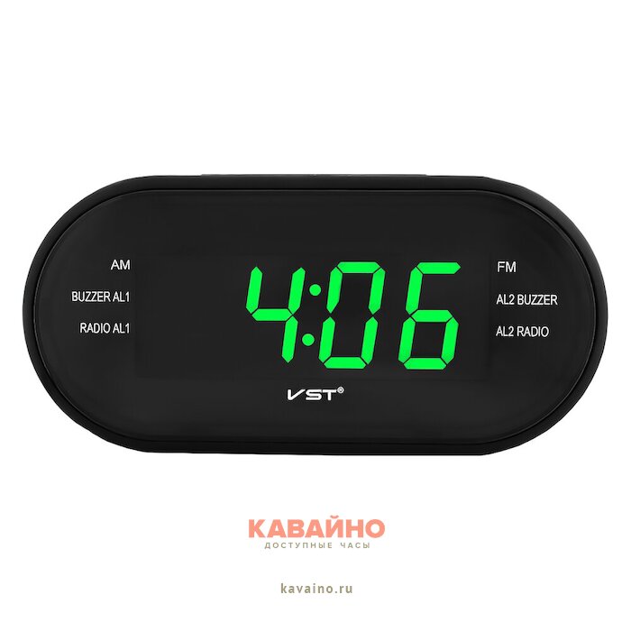 VST902-4 220В+радио зел.циф+USB каб (без адапт) купить в часовом интернет-магазине