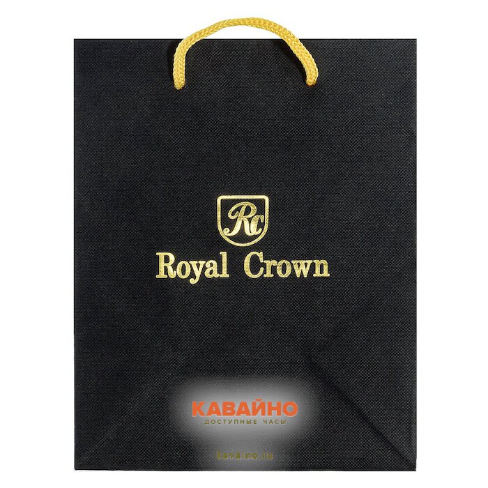 Пакет Royal Crown черный купить в часовом интернет-магазине