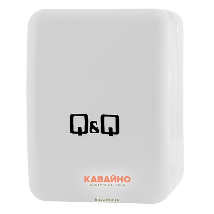 Коробочка для часов пласт QQ белая купить в часовом интернет-магазине
