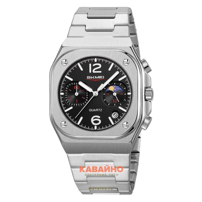 Skmei 9368SIBK silver/black купить в часовом интернет-магазине