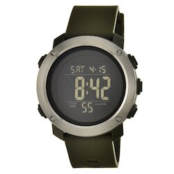Skmei 1416AG army green(stainless steel ring)