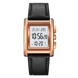 Skmei 2228LRGBK rose gold/ black-leather