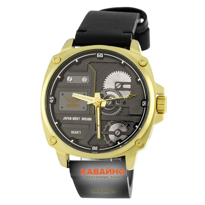 Skmei 2289GDBK gold/black (фото 2)