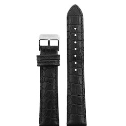 MAKNAMARA 18 мм croco чер сер заст MP-18020