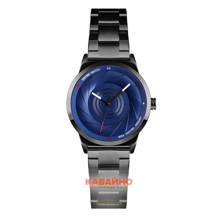 Skmei 9210BKBU-S black/blue lady size (фото 2)