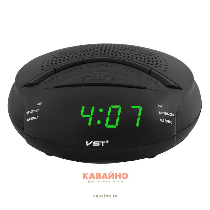 VST903-4 220В+ радио зел.циф+USB каб(без адапт) купить в часовом интернет-магазине