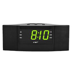 VST907-2 220В+ радио св.зел.цифры + блок