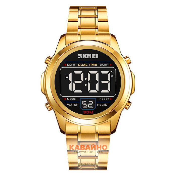 Skmei 2127GDBK gold-black (фото 2)