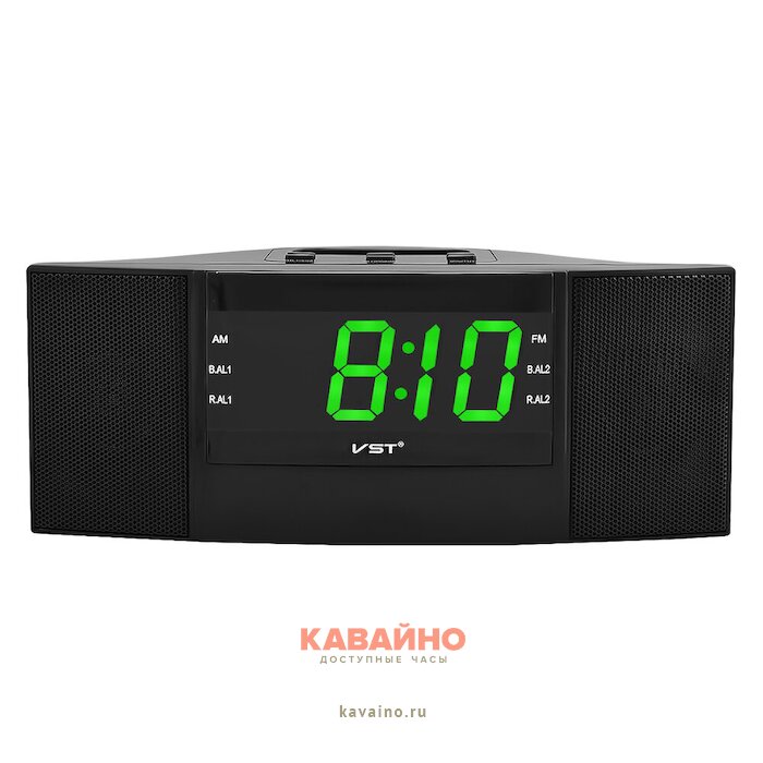 VST907-4 220В + радио зел.цифры + блок купить в часовом интернет-магазине