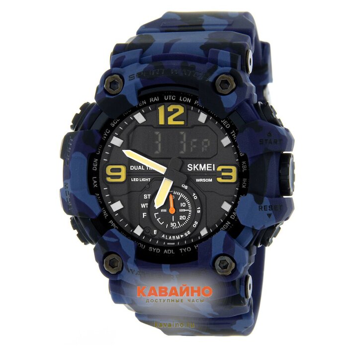 Skmei 1637CMBU blue camo (фото 2)