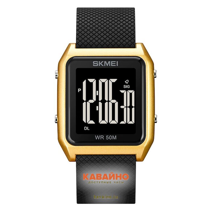 Skmei 1866GDBK gold-black (фото 2)