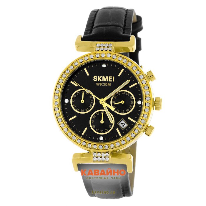 Skmei 2089GDBK gold/black (фото 2)