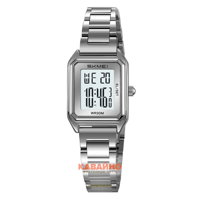 Skmei 2493SIWT silver /white купить в часовом интернет-магазине