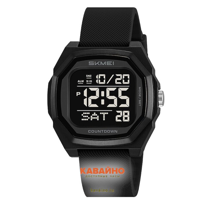 Skmei 2495PBK black-silica gel купить в часовом интернет-магазине